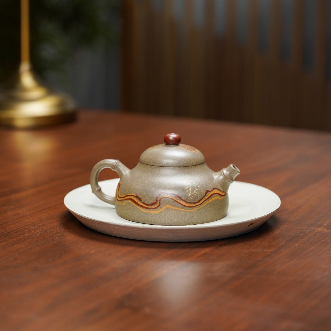 Hong Yun Dang Tou 180cc - Yixing Handmade Teapot - zycs_China