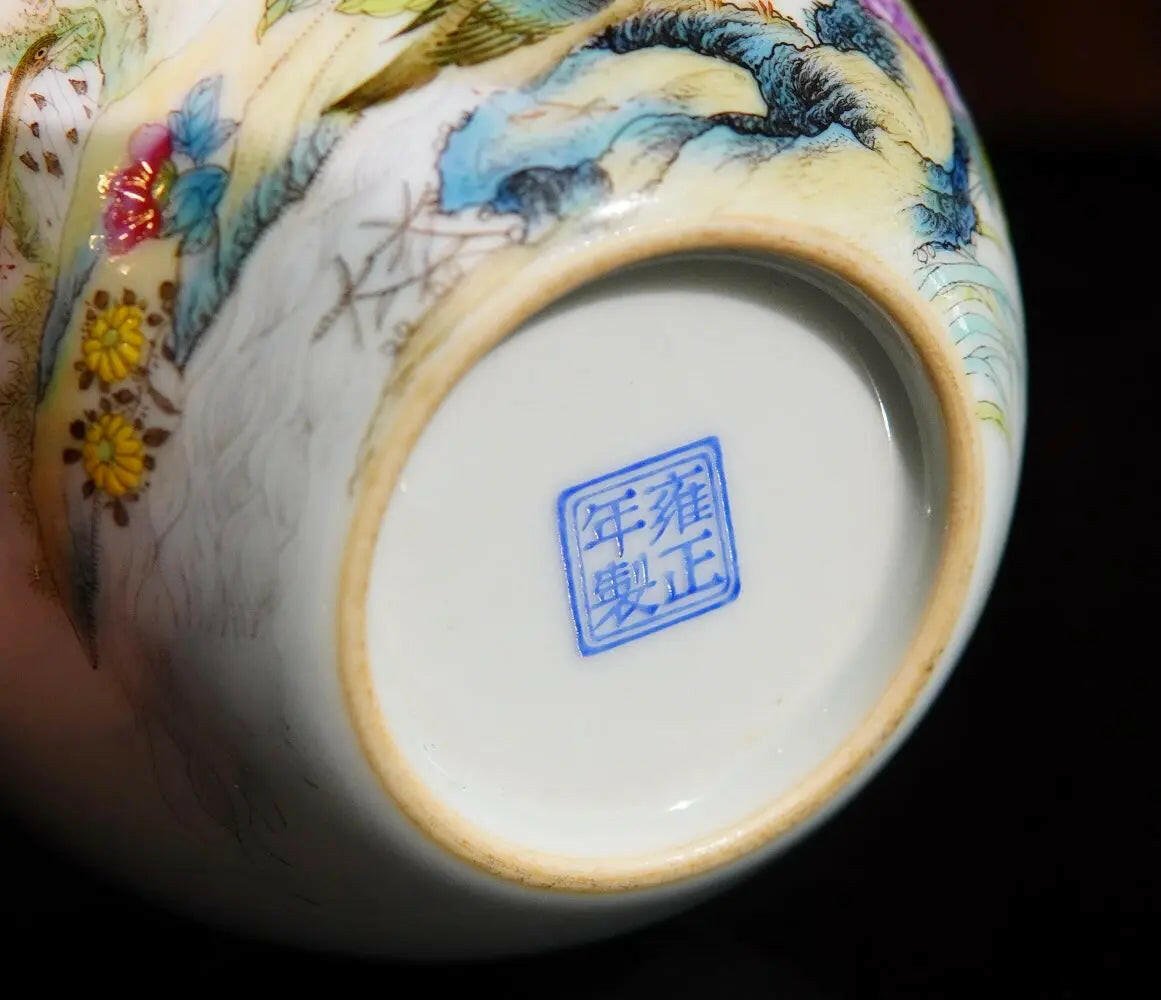 Hong Yun He Chang Zhu Ren Bei - Jing De Zhen Porcelain Teacup - zycs_China - tea - teapot