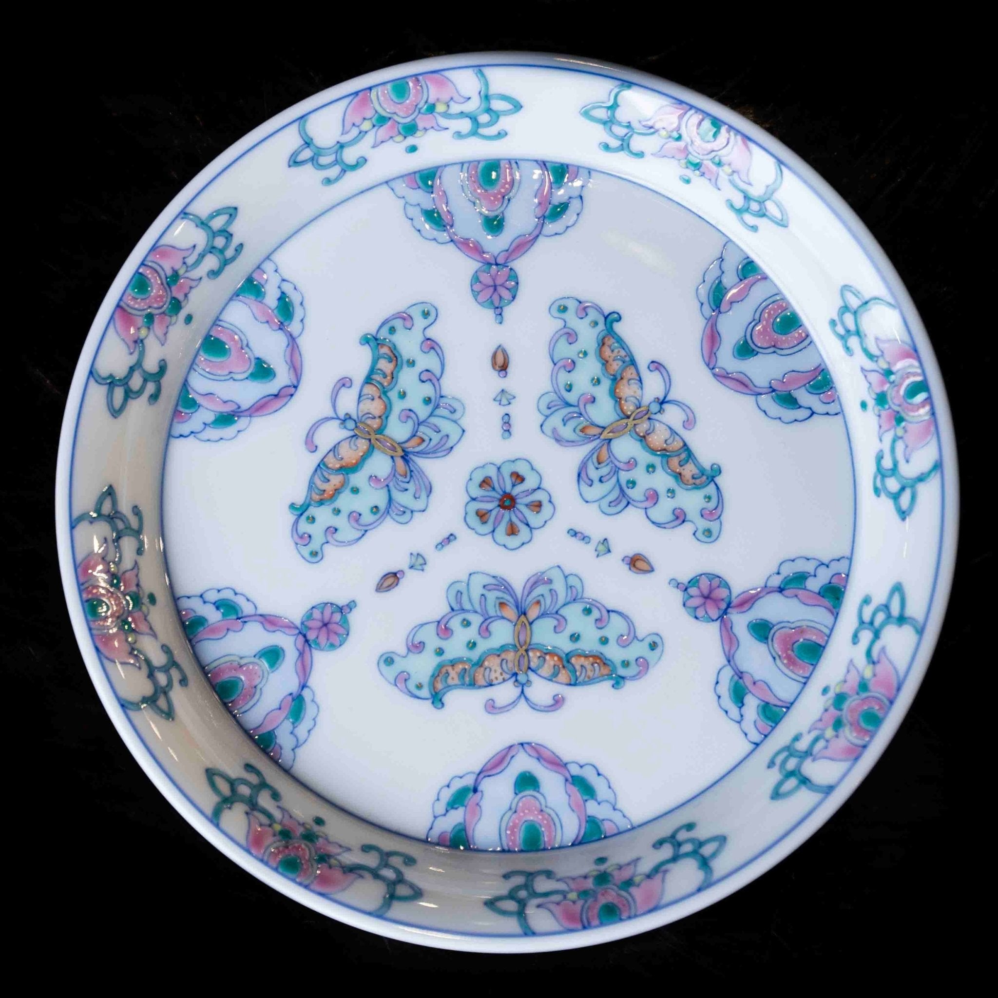 Hu Die 120cc - Jing De Zhen Porcelain Gaiwan - zycs_China