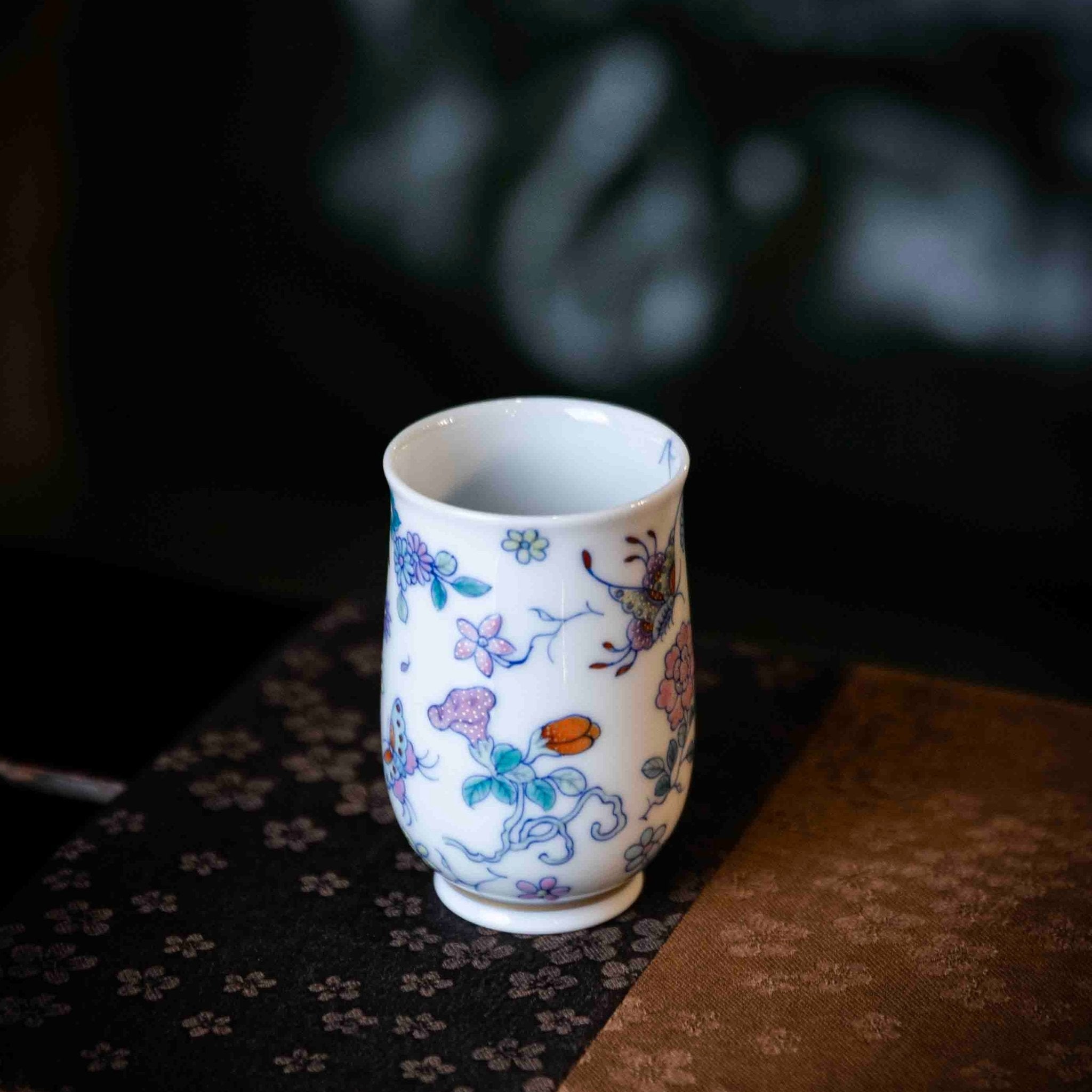 Hu Die 120cc - Jing De Zhen Porcelain Gaiwan - zycs_China