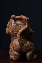 Hu Fu Wu Qian Zi - Wood Sculpture - zycs_China