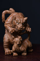 Hu Fu Wu Qian Zi - Wood Sculpture - zycs_China