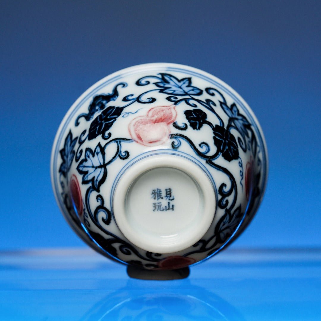 Hu Lu 120cc - Jing De Zhen Porcelain Gaiwan - zycs_China