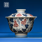 Hu Lu 140cc - Jing De Zhen Porcelain Gaiwan - zycs_China