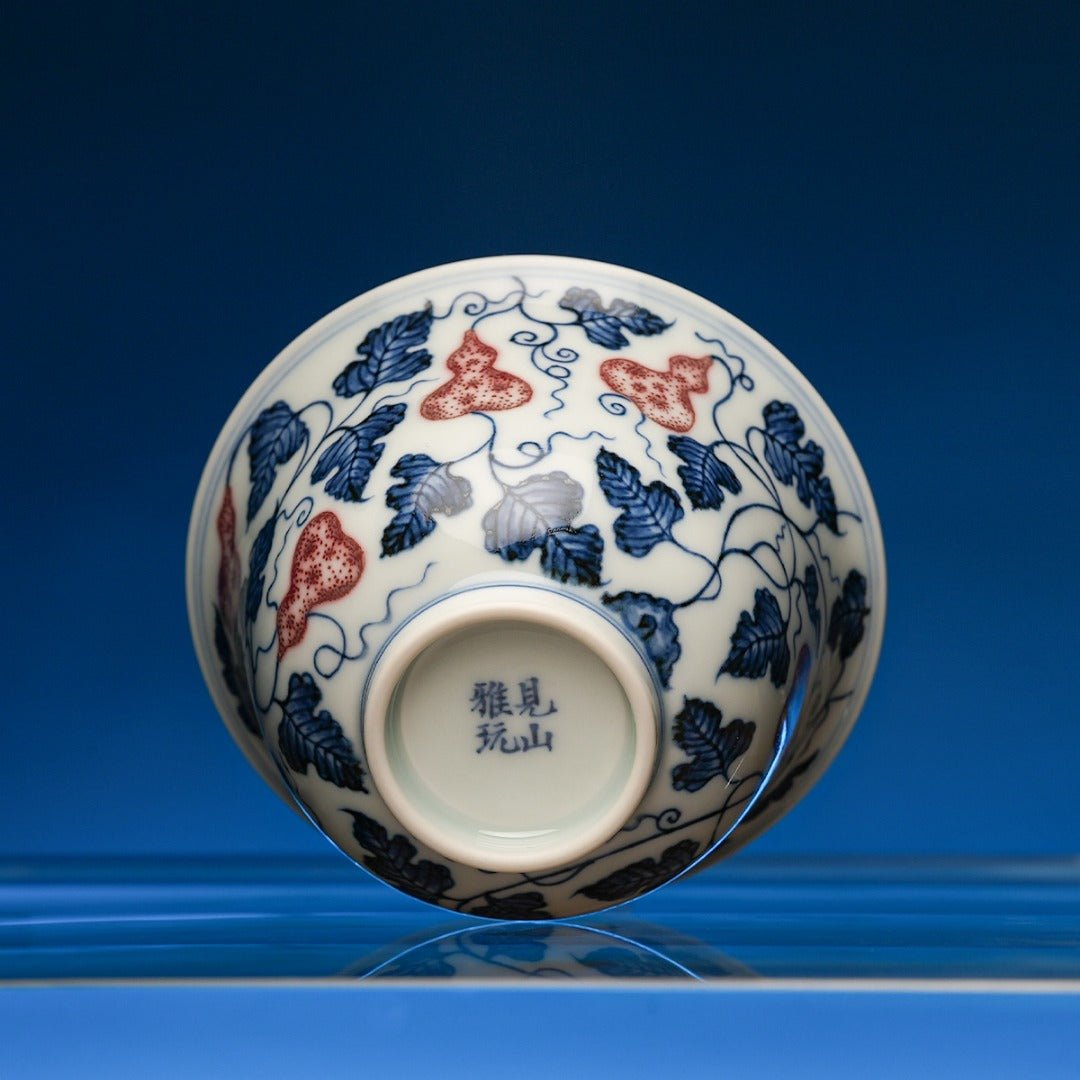 Hu Lu 140cc - Jing De Zhen Porcelain Gaiwan - zycs_China
