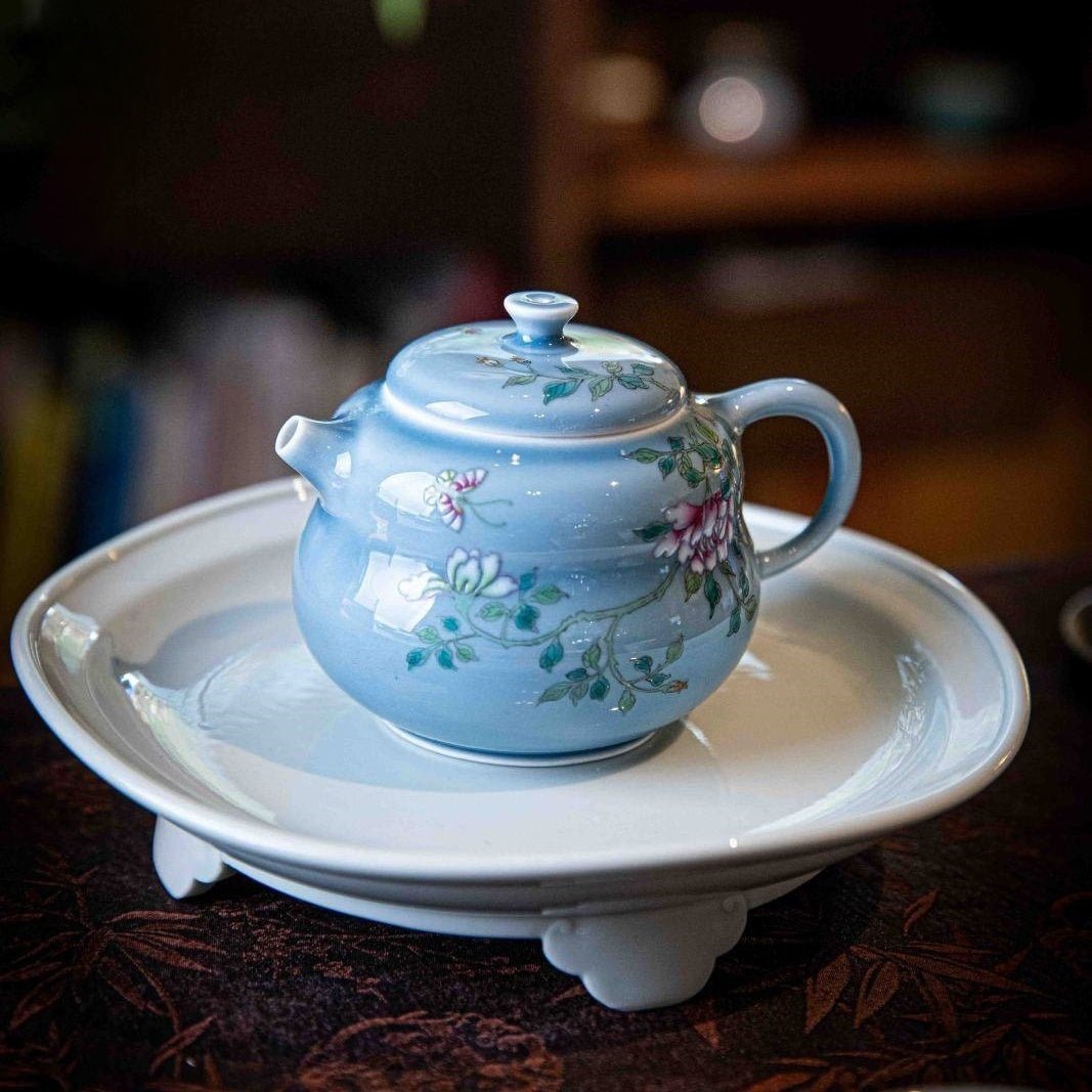 Hu Lu 175cc - Jing De Zhen Porcelain Teapot - zycs_China