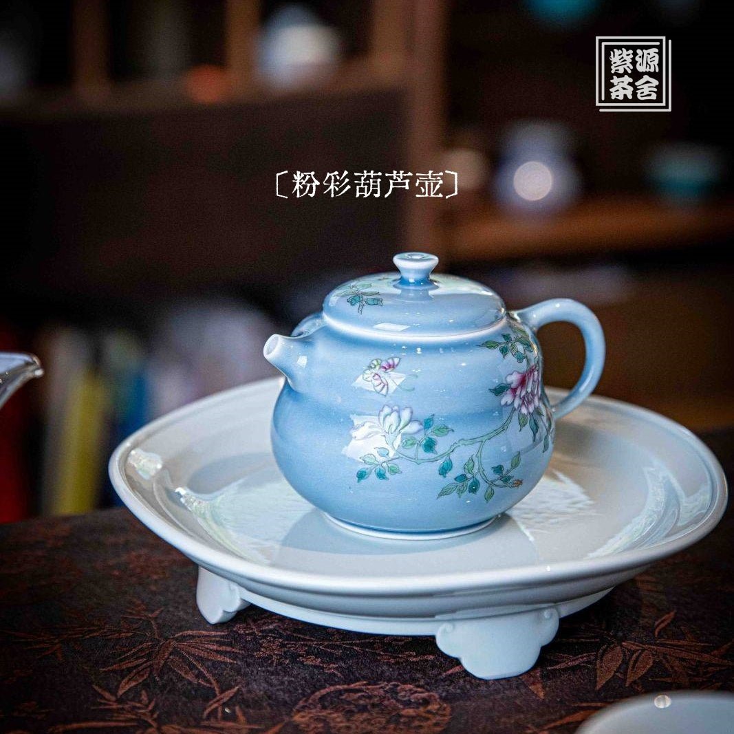 Hu Lu 175cc - Jing De Zhen Porcelain Teapot - zycs_China