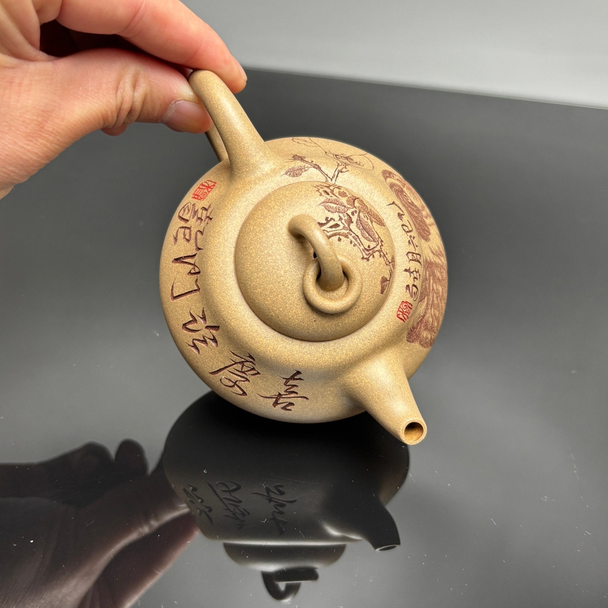 Hu Lu 190cc - Yixing Handmade Teapot - zycs_China