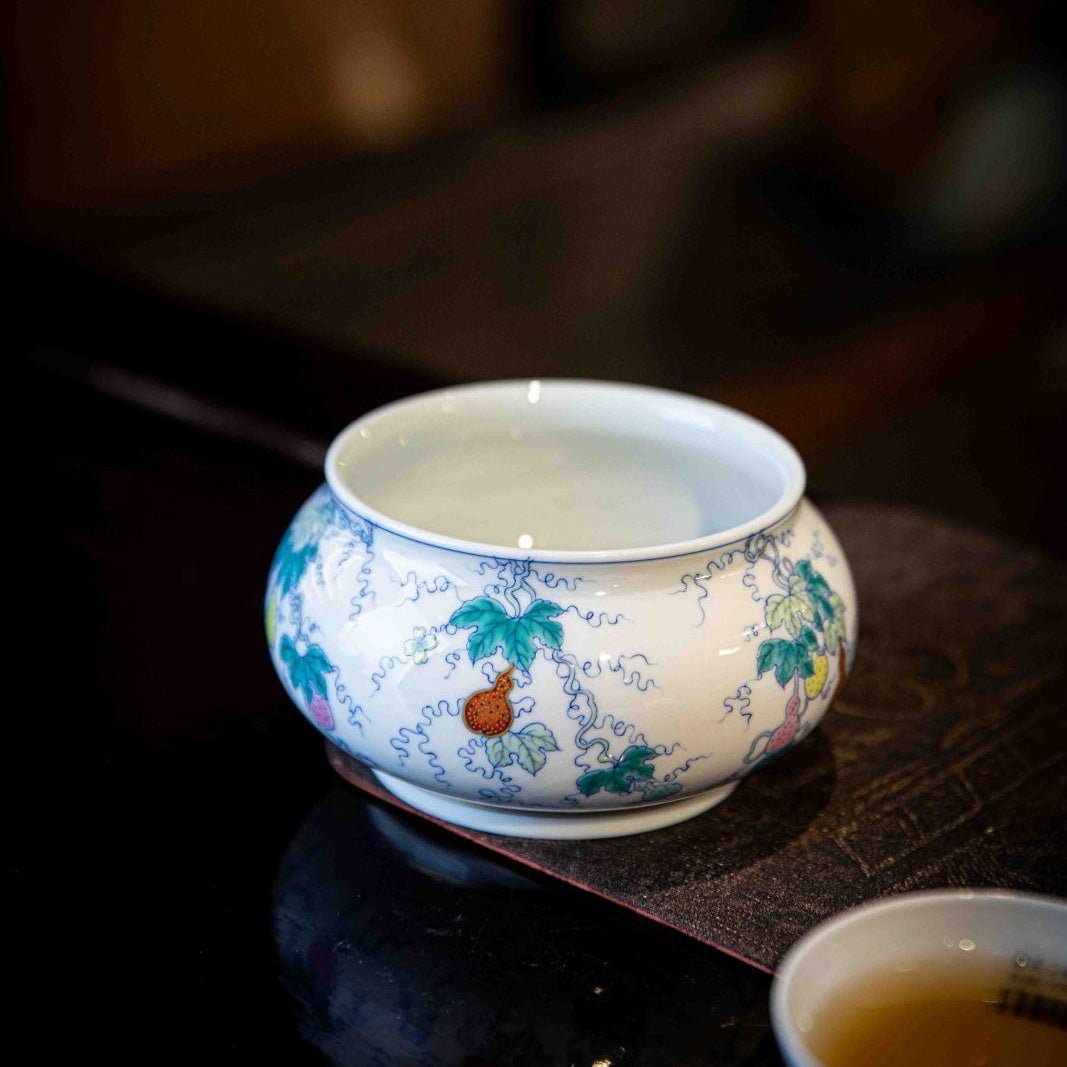 Hu Lu - Jing De Zhen Porcelain Gaiwan - zycs_China