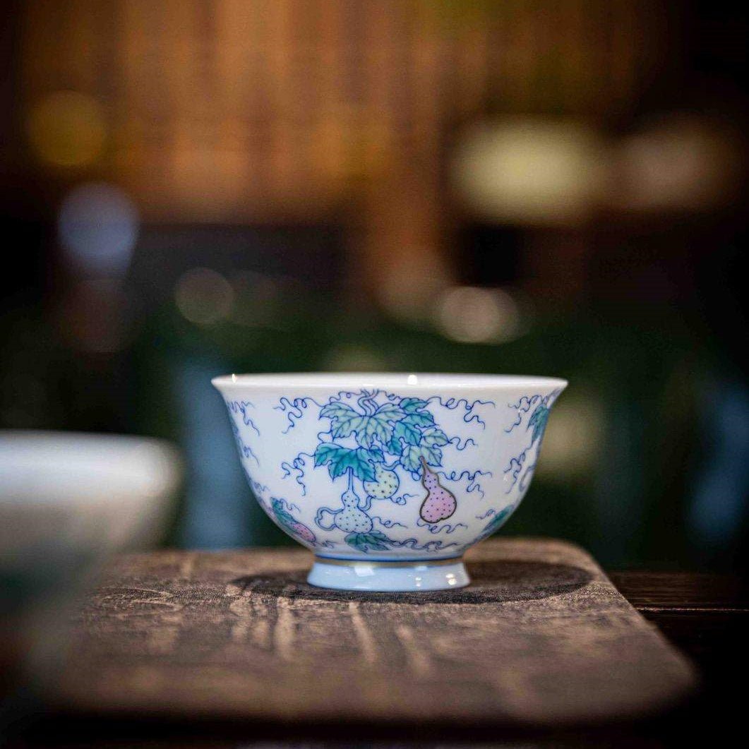 Hu Lu - Jing De Zhen Porcelain Gaiwan - zycs_China