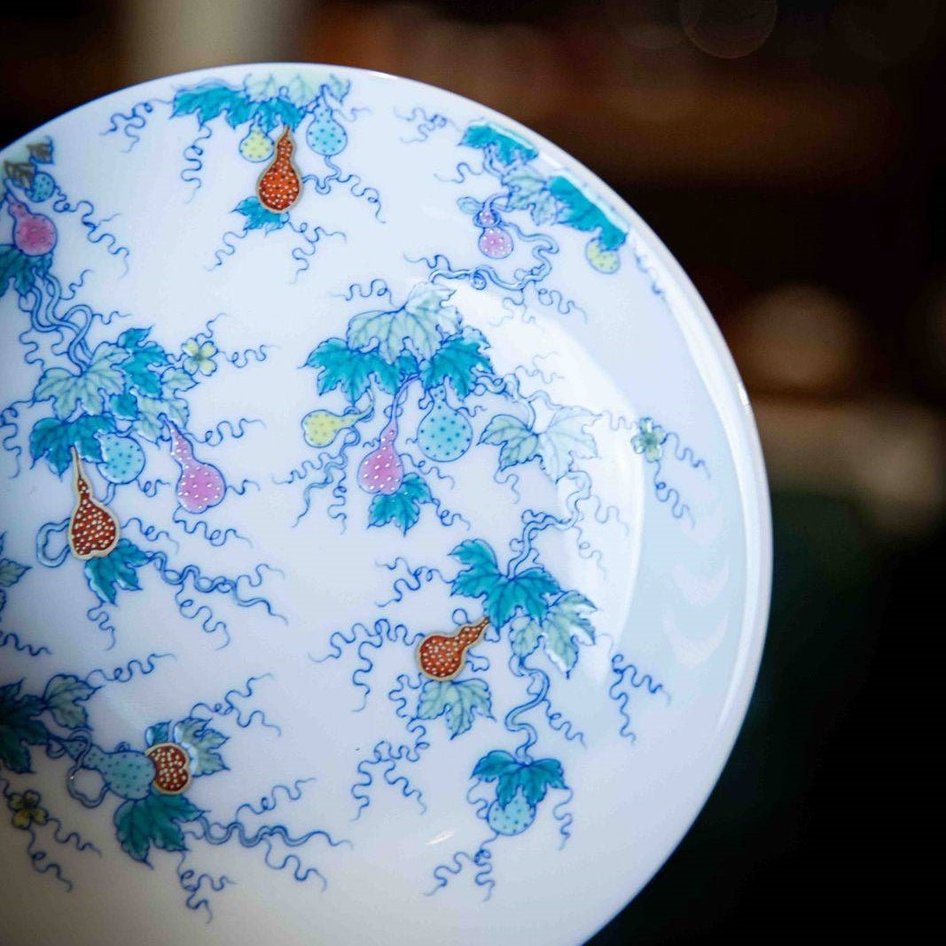 Hu Lu - Jing De Zhen Porcelain Gaiwan - zycs_China