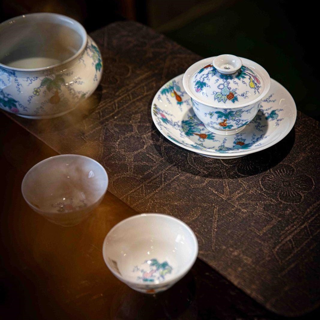 Hu Lu - Jing De Zhen Porcelain Gaiwan - zycs_China