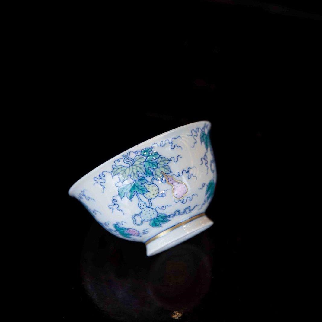 Hu Lu - Jing De Zhen Porcelain Gaiwan - zycs_China