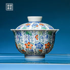 Hua Ban 170cc - Jing De Zhen Porcelain Gaiwan - zycs_China