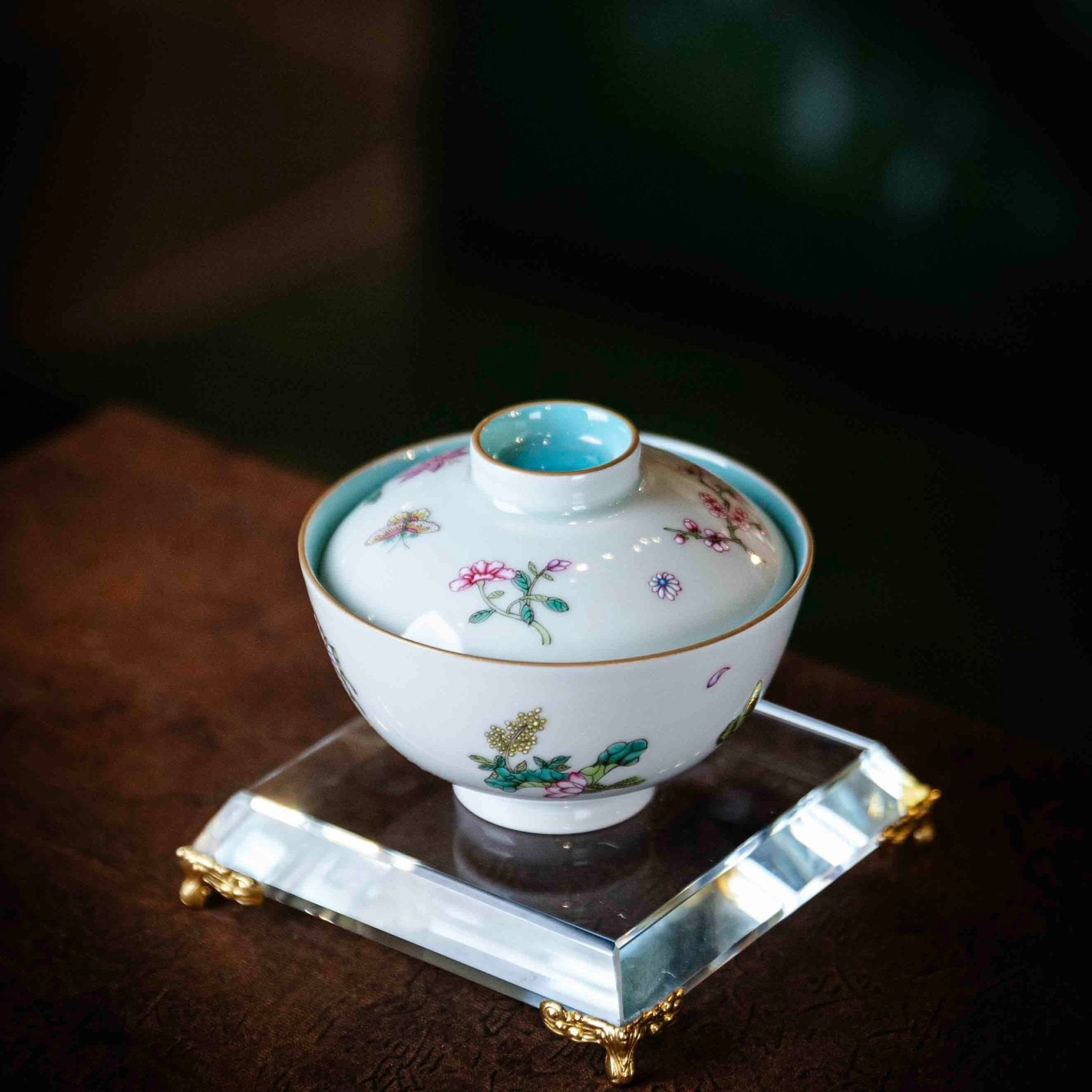 Hua Hui 110cc - Jing De Zhen Porcelain Gaiwan - zycs_China