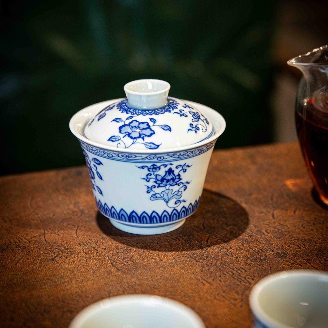 Hua Hui 125cc - Jing De Zhen Porcelain Gaiwan - zycs_China