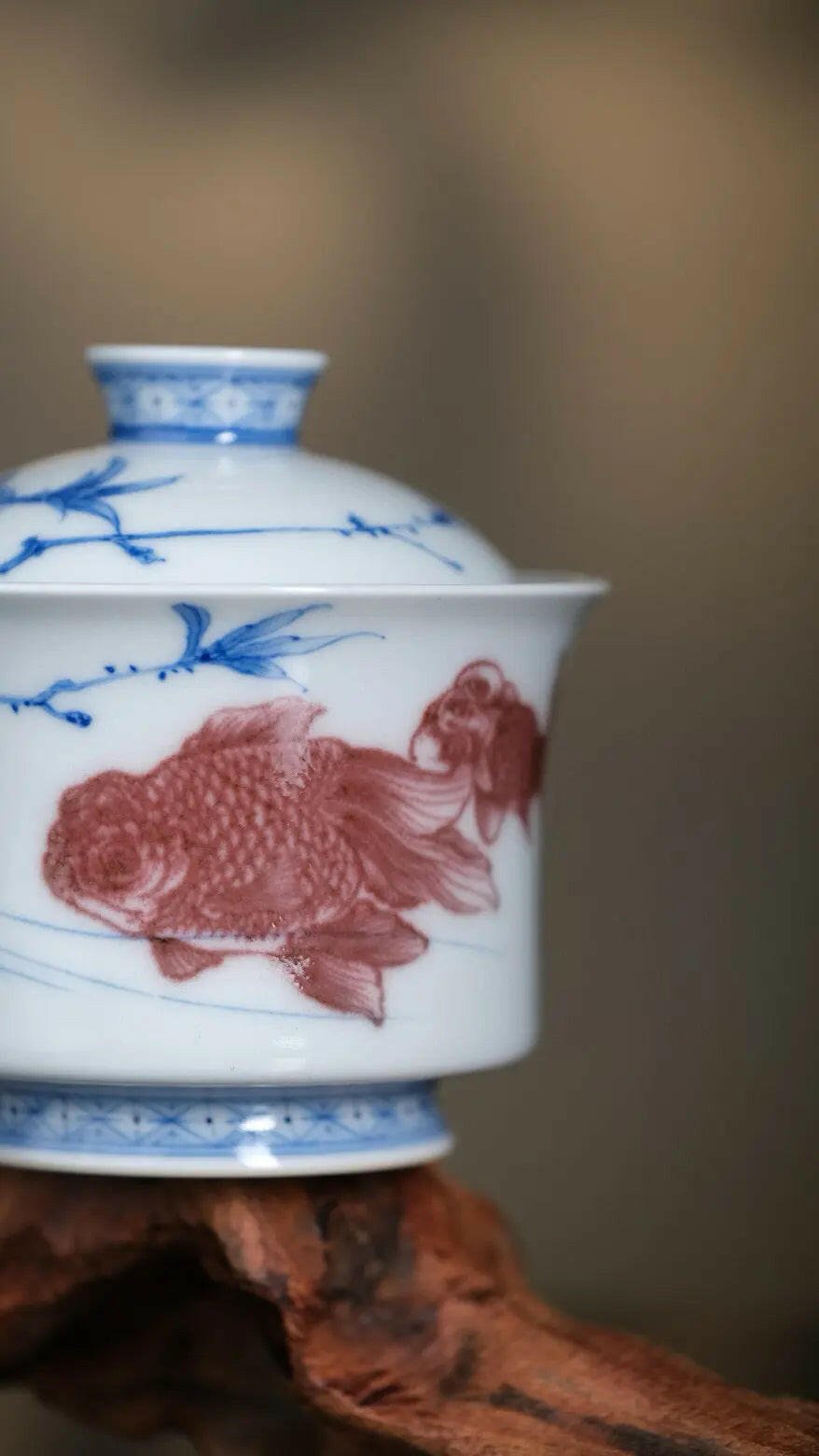 Hua Hui Jin Yu - Jing De Zhen Porcelain Gaiwan - zycs_China