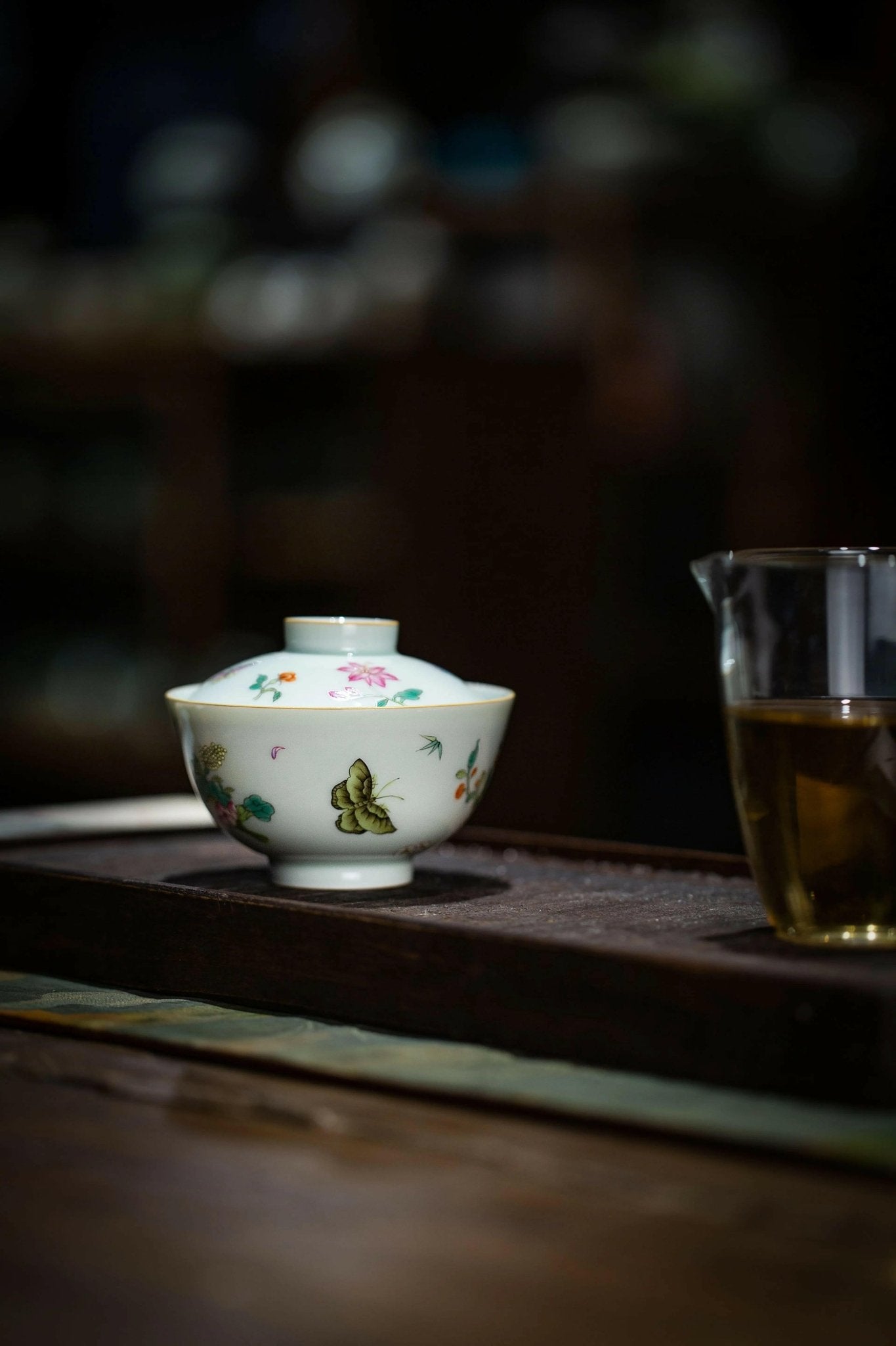 Hua Hui Yuan Bao - Jing De Zhen Porcelain Gaiwan - zycs_China - tea - teapot