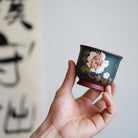 Hua Kai Fu Gui 120cc - Yixing Handmade Teacup - zycs_China