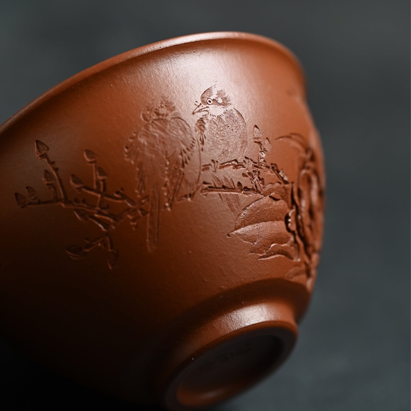 Hua Kai Fu Gui 150cc - Yixing Handmade Teacup - zycs_China