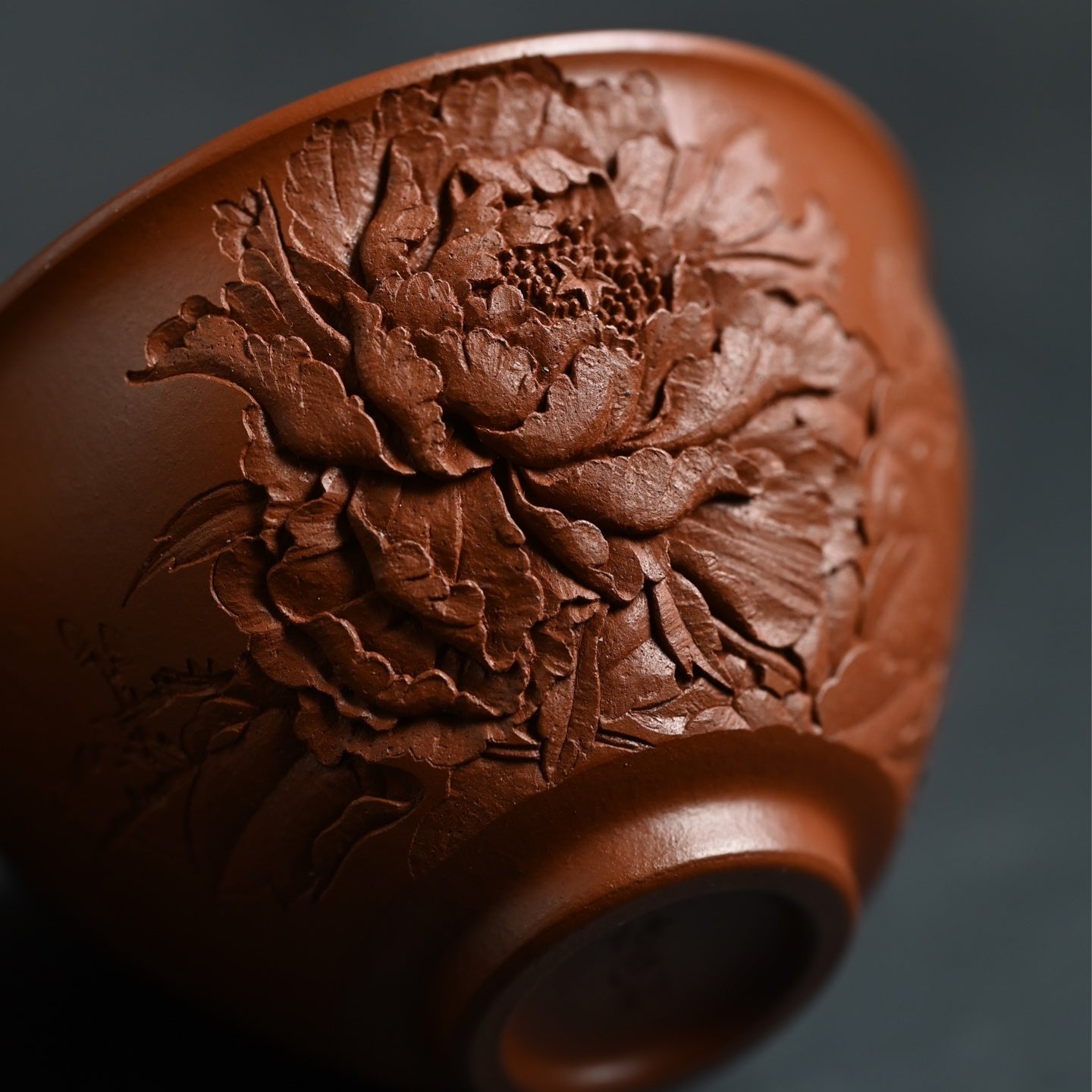 Hua Kai Fu Gui 150cc - Yixing Handmade Teacup - zycs_China