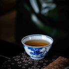Hua Niao 120cc - Jing De Zhen Porcelain Gaiwan - zycs_China