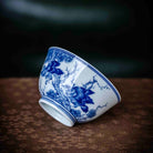 Hua Niao 120cc - Jing De Zhen Porcelain Gaiwan - zycs_China