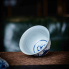 Hua Niao 120cc - Jing De Zhen Porcelain Gaiwan - zycs_China