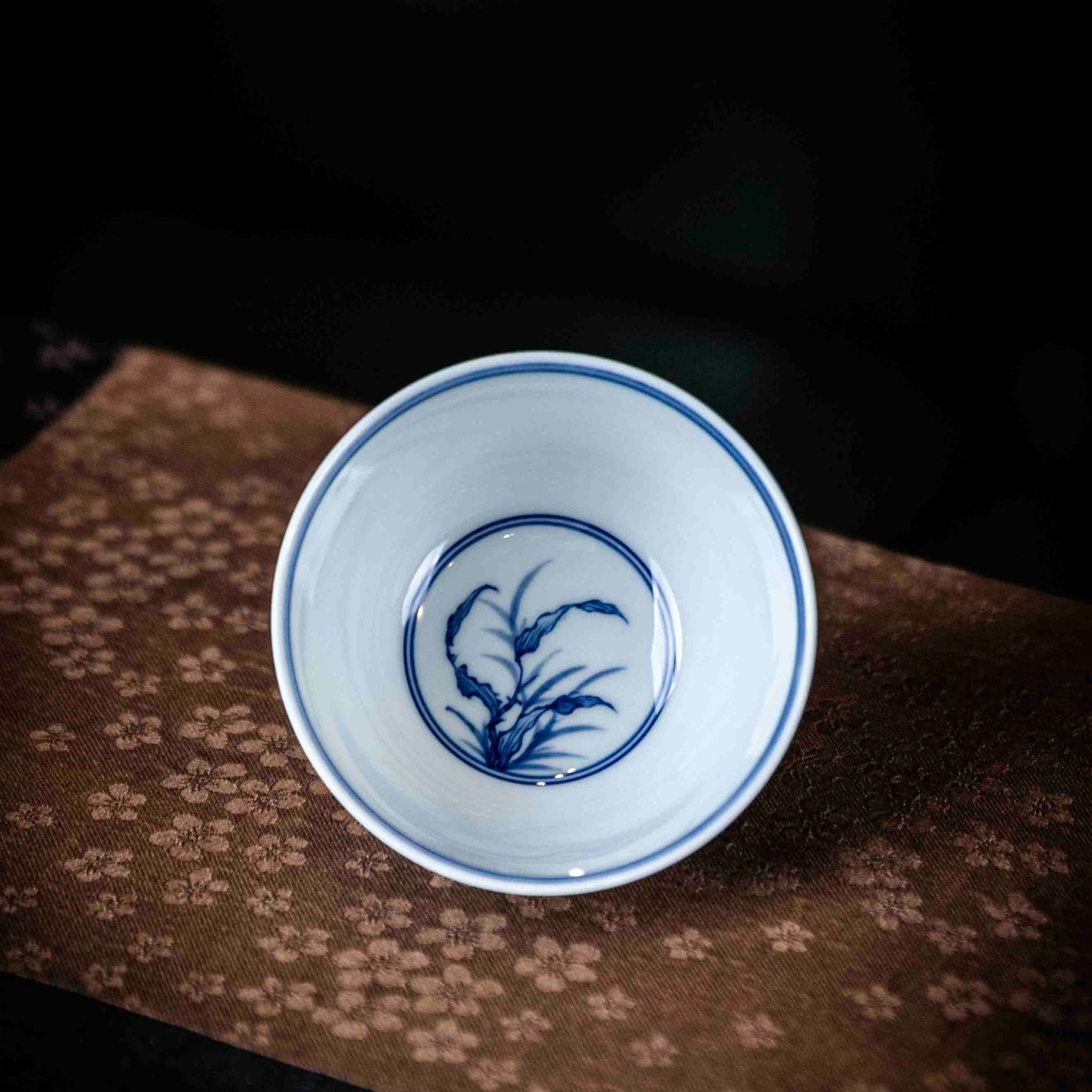 Hua Niao 120cc - Jing De Zhen Porcelain Gaiwan - zycs_China