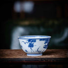 Hua Niao 120cc - Jing De Zhen Porcelain Gaiwan - zycs_China