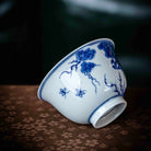 Hua Niao 120cc - Jing De Zhen Porcelain Gaiwan - zycs_China