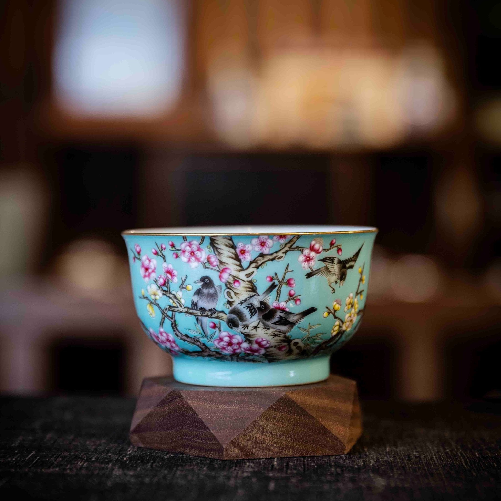 Hua Niao 170cc - Jing De Zhen Porcelain Teacup - zycs_China