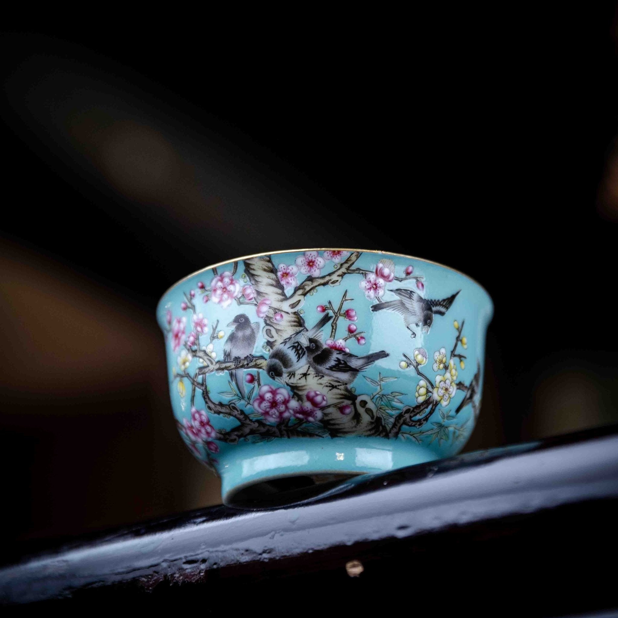 Hua Niao 170cc - Jing De Zhen Porcelain Teacup - zycs_China