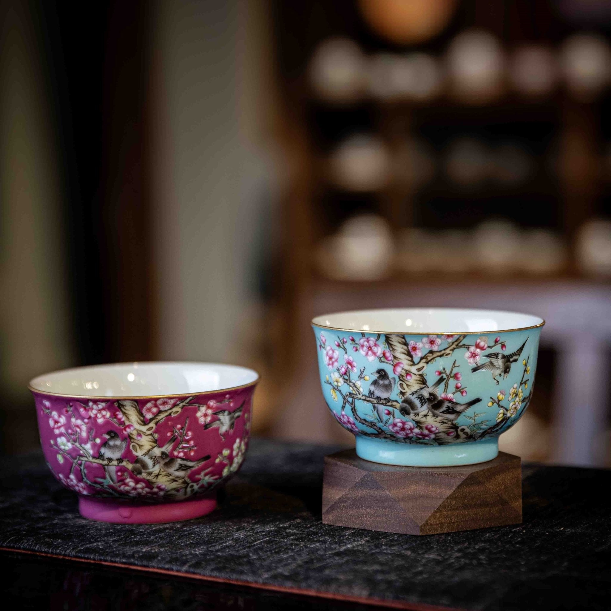 Hua Niao 170cc - Jing De Zhen Porcelain Teacup - zycs_China