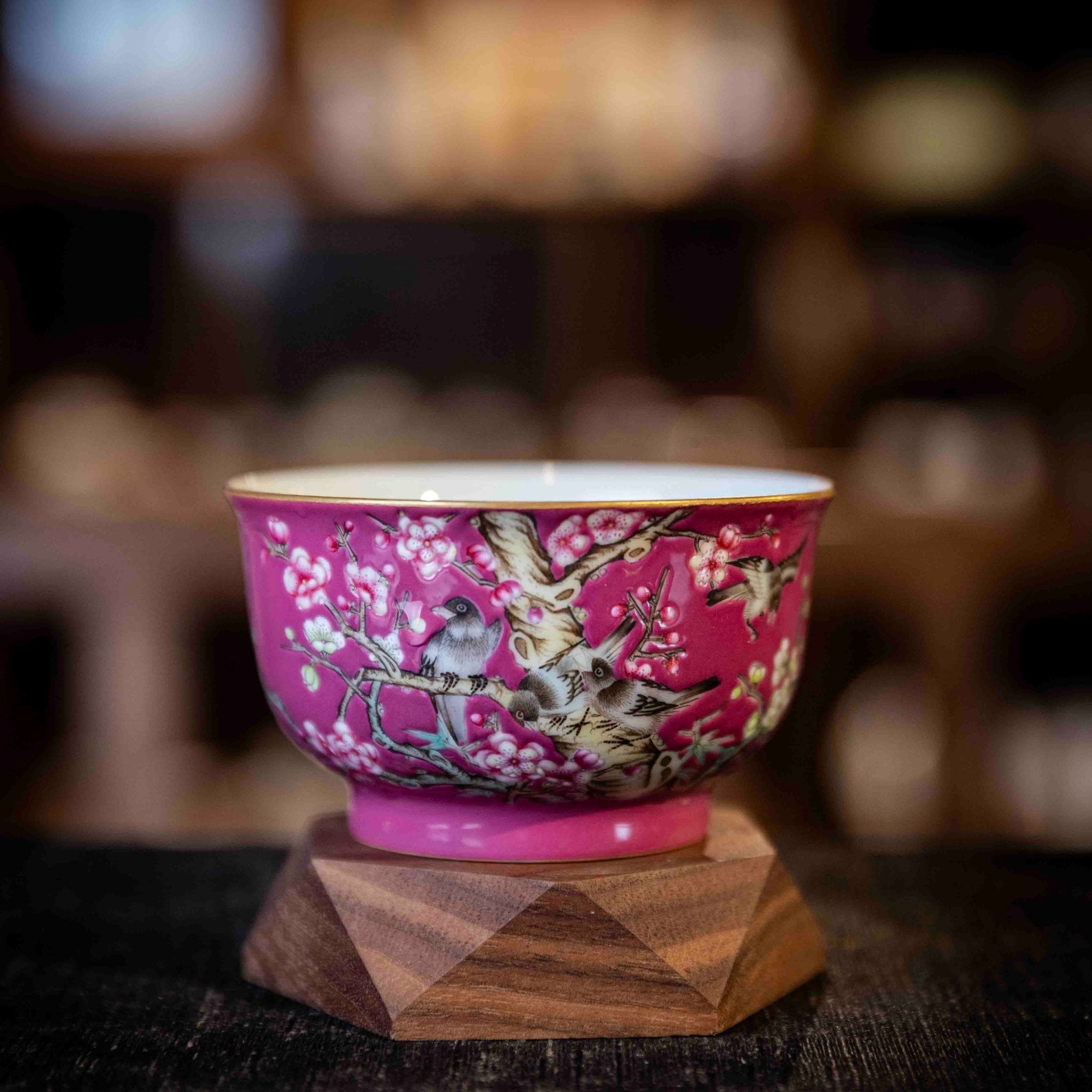 Hua Niao 170cc - Jing De Zhen Porcelain Teacup - zycs_China