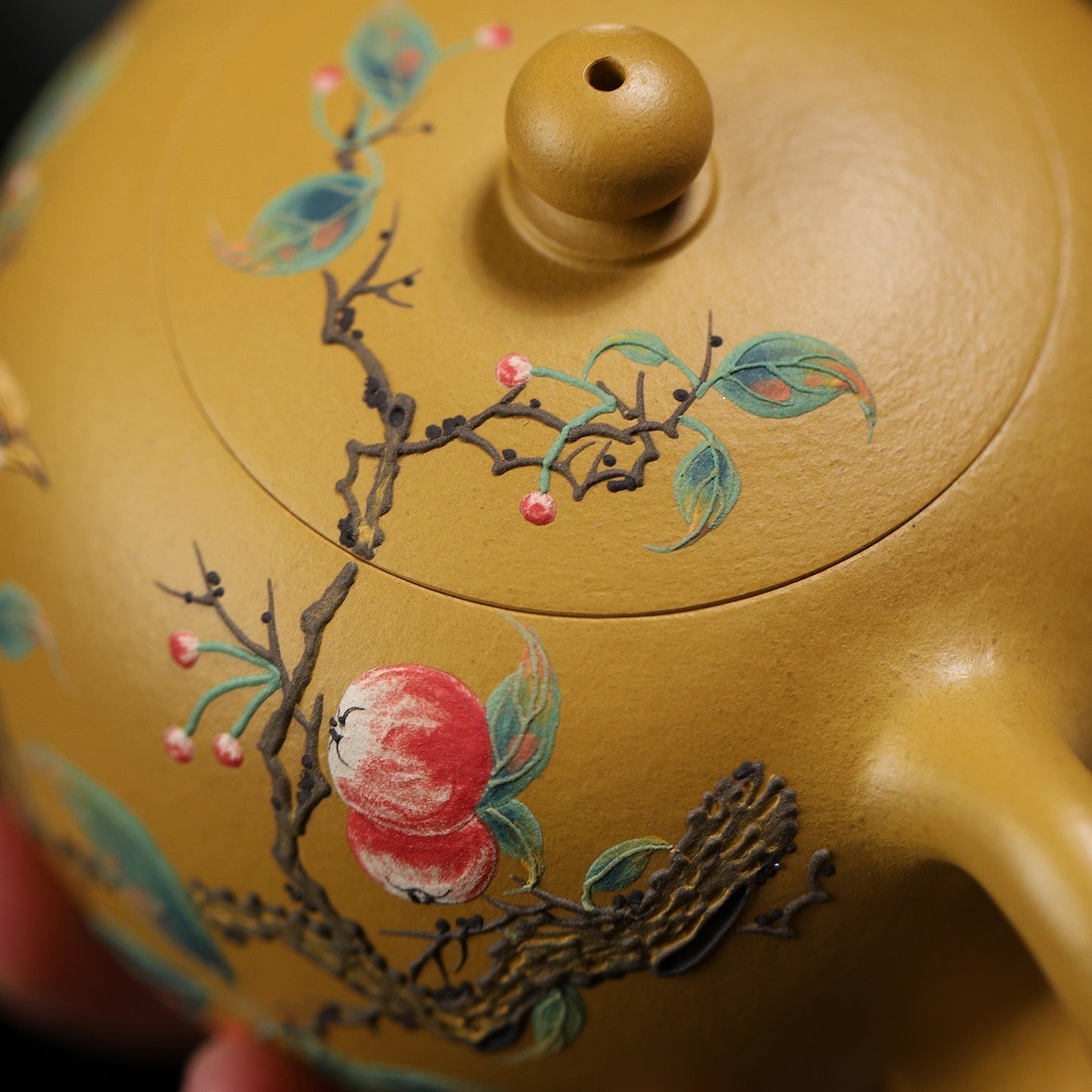 Hua Niao Xi Shi 230cc - Yixing Handmade Teapot - zycs_China