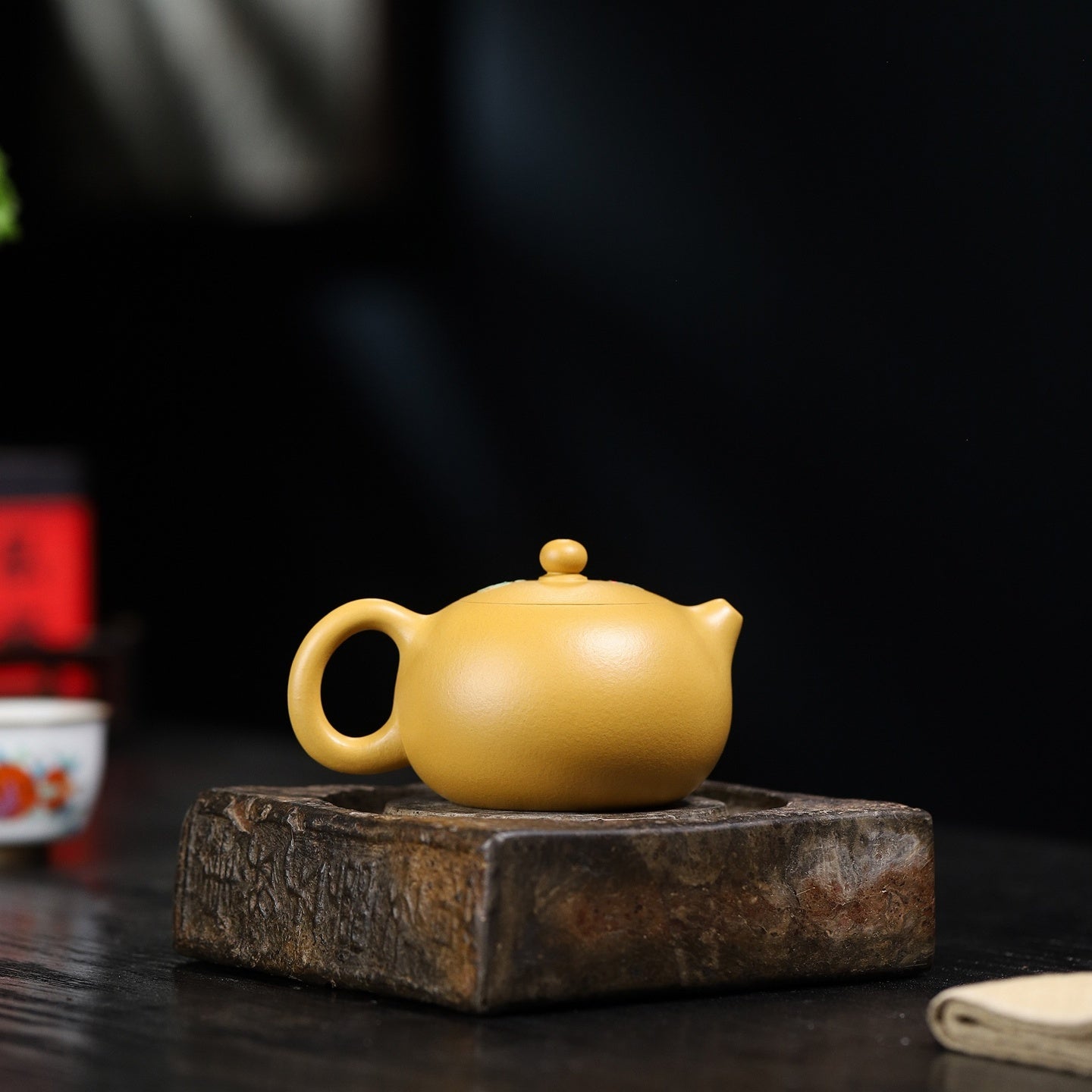 Hua Niao Xi Shi 230cc - Yixing Handmade Teapot - zycs_China