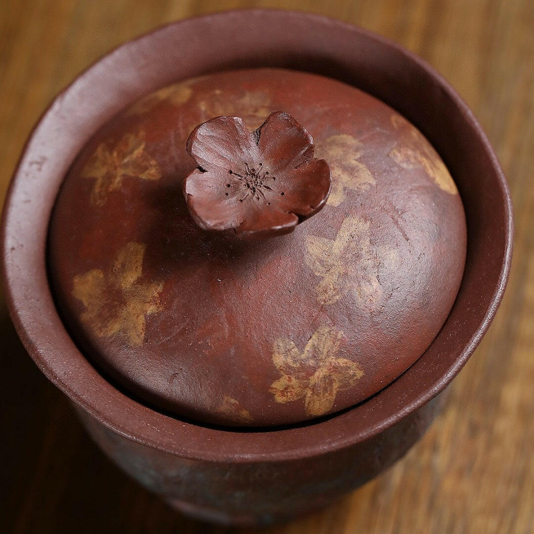 Hua Shi Gai Wan 120cc - Yixing Handmade Gaiwan - zycs_China