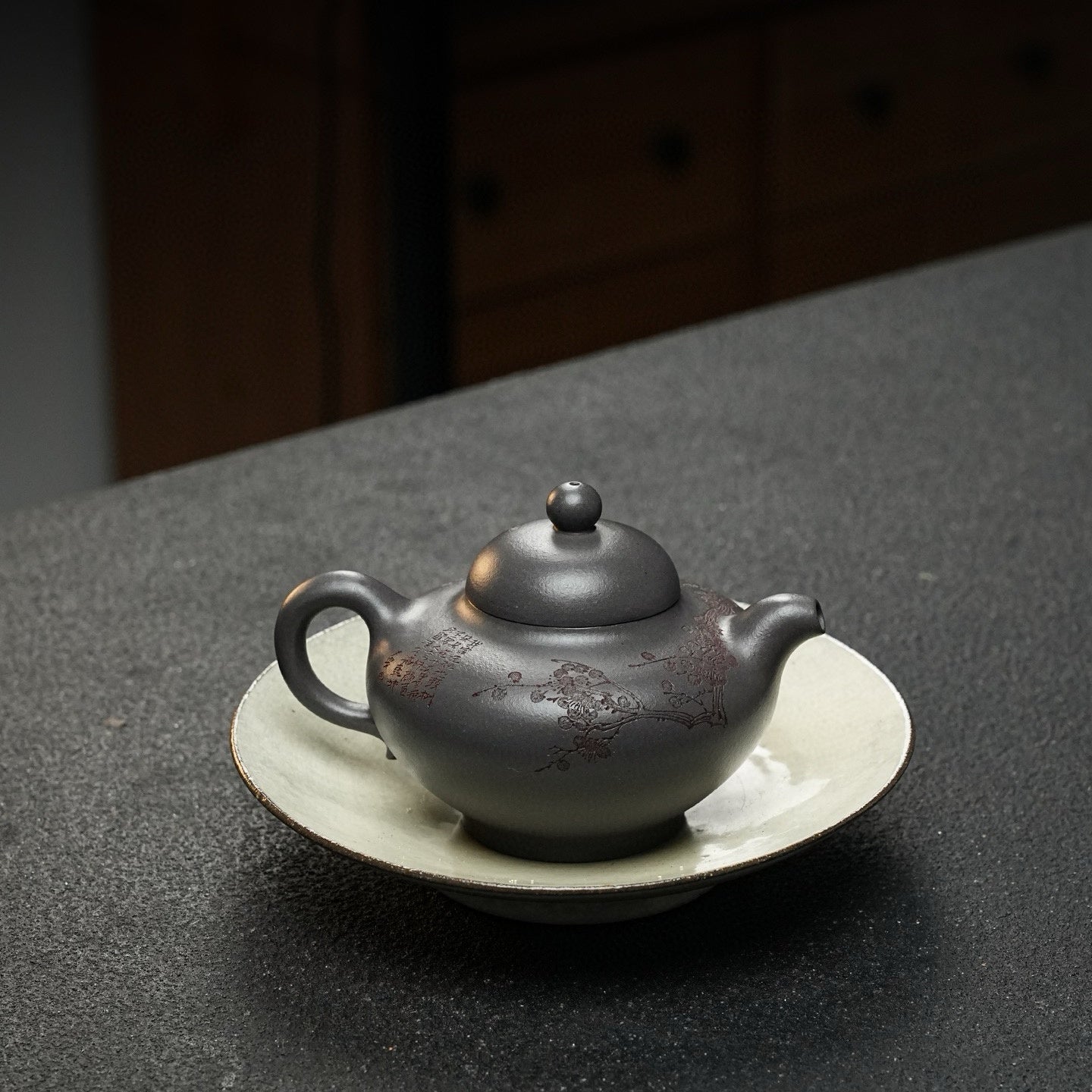 Hua Ying 180cc - Yixing Handmade Teapot - zycs_China