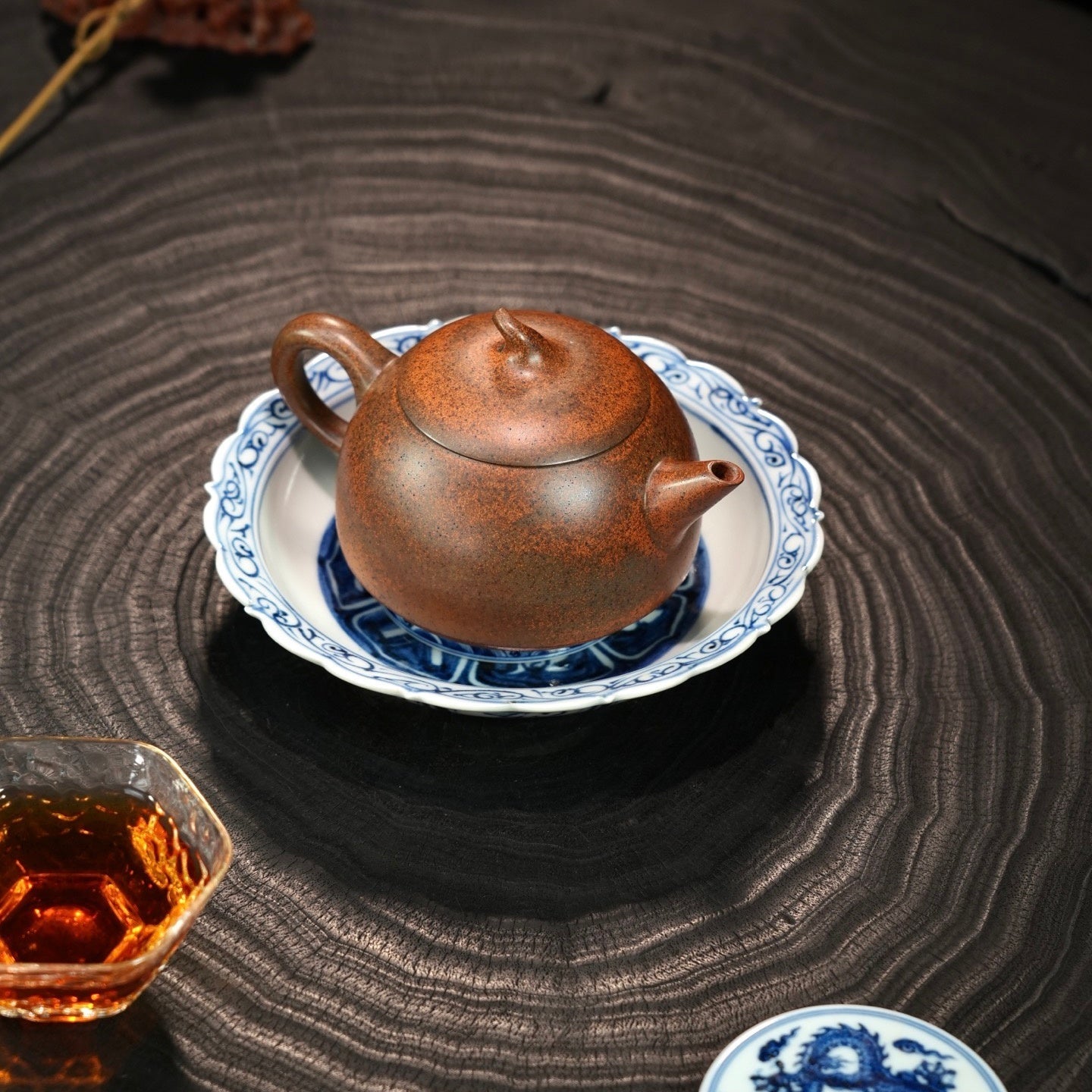 Hua Yu Ban Yue 200cc - Yixing Handmade Teapot 江苏宜兴