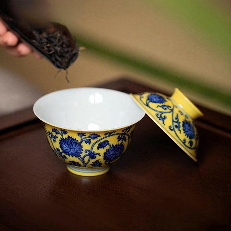 Huang Di Chan Zhi Lian - Jing De Zhen Porcelain Gaiwan - zycs_China