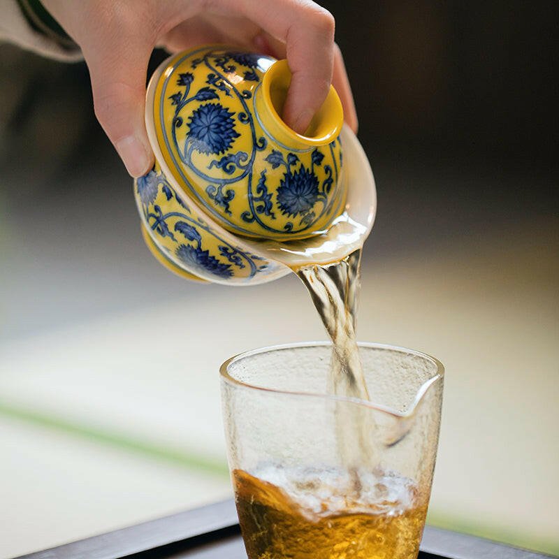 Huang Di Chan Zhi Lian - Jing De Zhen Porcelain Gaiwan - zycs_China