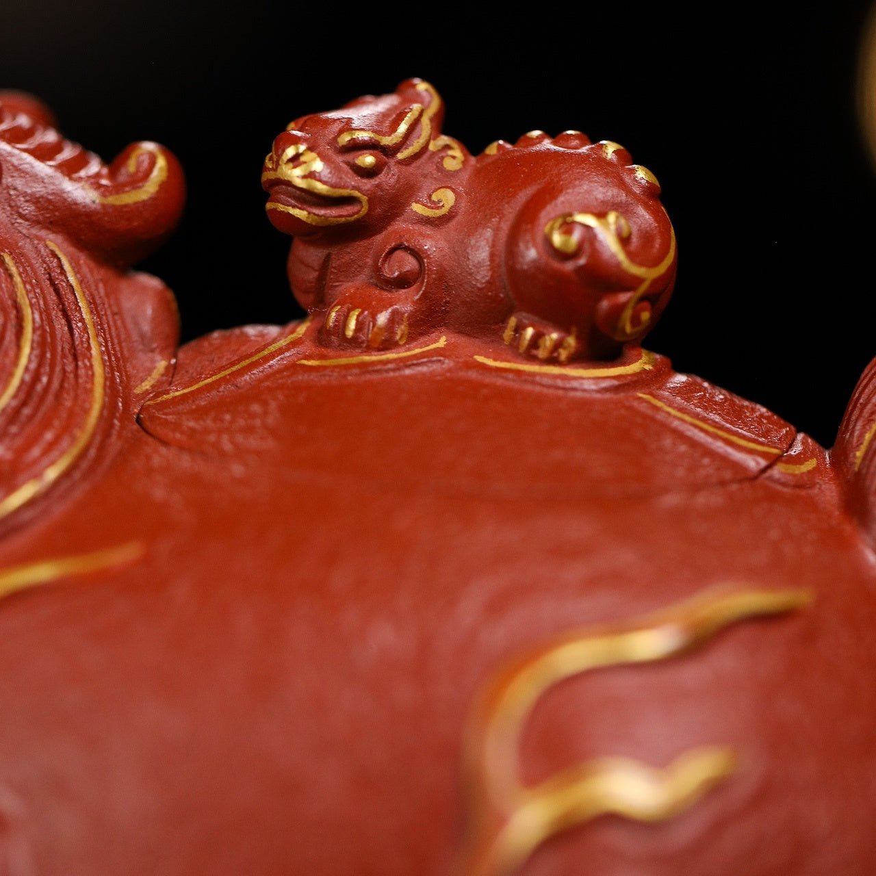 Huo Yan Gui Long 250cc - Yixing Handmade Teapot - zycs_China