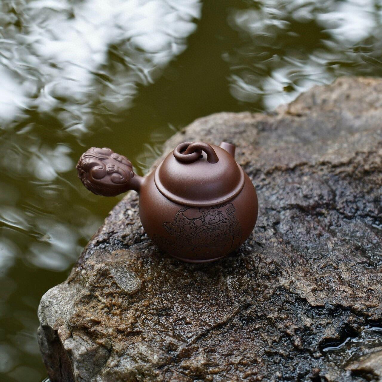 Ji Shi Tang Yu 180cc - Yixing Handmade Teapot - zycs_China