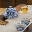 Ji Xiang Ba Bao - Jing De Zhen Porcelain Gaiwan - zycs_China