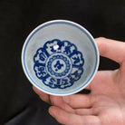 Ji Xiang Ba Bao - Jing De Zhen Porcelain Teacup - zycs_China