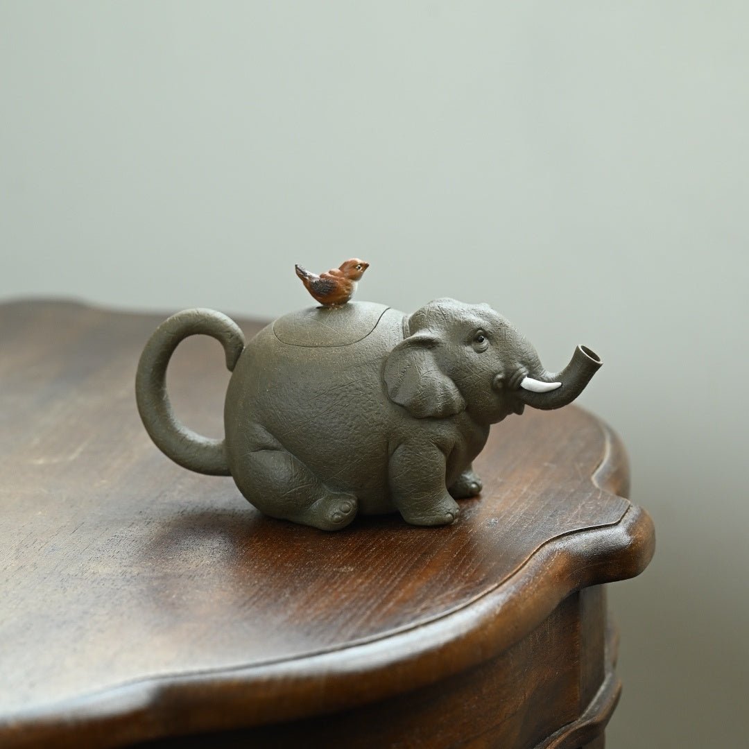 Ji Xiang Ru Yi 300cc - Yixing Handmade Teapot - zycs_China - tea - teapot