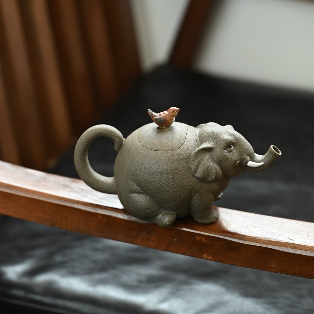 Ji Xiang Ru Yi 300cc - Yixing Handmade Teapot - zycs_China - tea - teapot