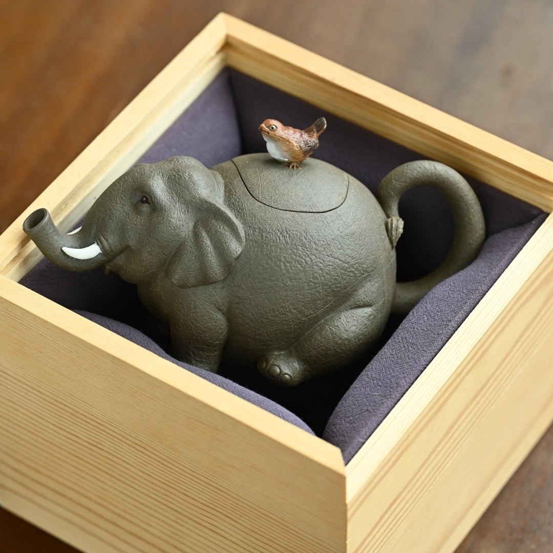 Ji Xiang Ru Yi 300cc - Yixing Handmade Teapot - zycs_China - tea - teapot