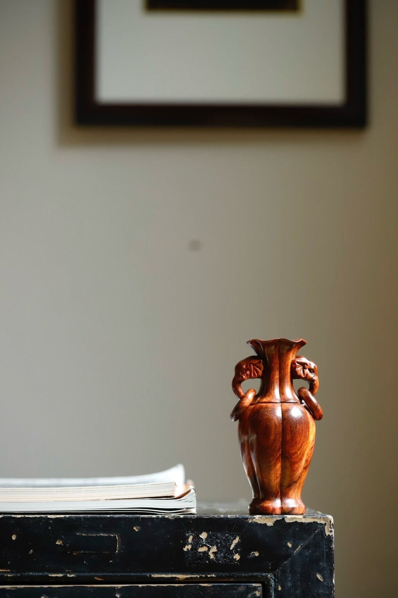 Ji Xiang Ru Yi - Wood Sculpture - zycs_China